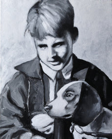 acrylic painting by Mark Cudd titled 31 March 1964
