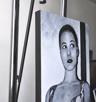 March 9, 1998 (98-99 Series) by Mark Cudd |  Side View of Artwork 