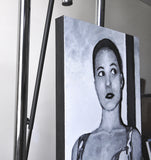 Original art for sale at UGallery.com | March 9, 1998 (98-99 Series) by Mark Cudd | $600 | acrylic painting | 20' h x 16' w | thumbnail 2