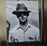 Original art for sale at UGallery.com | She's Got Your Number, Mister (98-99 Series) by Mark Cudd | $575 | acrylic painting | 20' h x 16' w | thumbnail 3