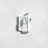 Original art for sale at UGallery.com | C4F4P-25 by Martin Singer | $600 | acrylic painting | 13.7' h x 9.3' w | thumbnail 3