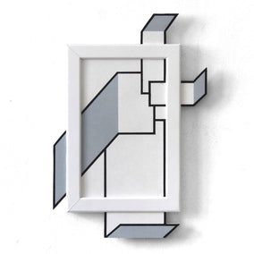 acrylic painting by Martin Singer titled C4F4P-25