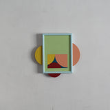 Original art for sale at UGallery.com | 3CC1F-25 by Martin Singer | $725 | mixed media artwork | 10.4' h x 10.7' w | thumbnail 3