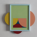 Original art for sale at UGallery.com | 3CC1F-25 by Martin Singer | $725 | mixed media artwork | 10.4' h x 10.7' w | thumbnail 1