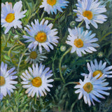 Original art for sale at UGallery.com | Daisies Greet the Sun by Mary Beatty-Brooks | $575 | acrylic painting | 12' h x 12' w | thumbnail 1