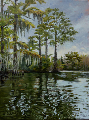 Original art for sale at UGallery.com | Kayaking from Edenton Bay by Mary Beatty-Brooks | $625 | acrylic painting | 16' h x 12' w