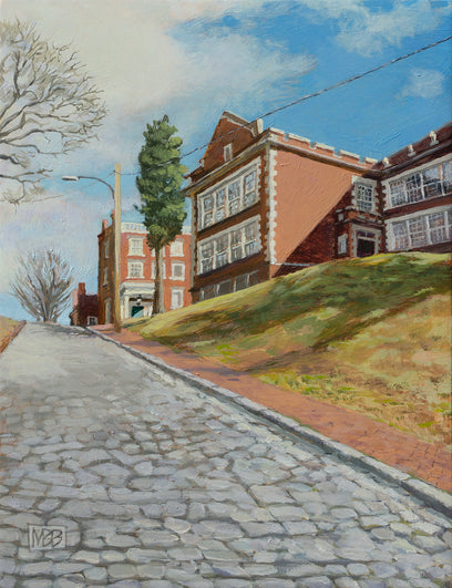 Up 23rd Street, Church Hill, Richmond, VA by Mary Beatty-Brooks | Artwork Main Image