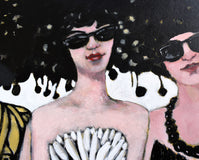 Original art for sale at UGallery.com | Sisterhood by Mary Pratt | $4,100 | acrylic painting | 48' h x 48' w | thumbnail 4