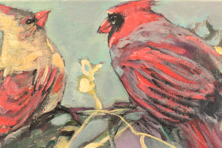 Sweethearts by Mary Pratt |   Closeup View of Artwork 