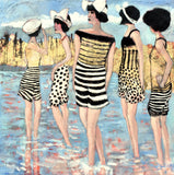 Original art for sale at UGallery.com | Tidal Conversation by Mary Pratt | $2,600 | acrylic painting | 40' h x 40' w | thumbnail 1