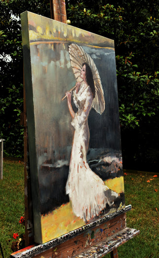 1902 by Mary Pratt |  Side View of Artwork 