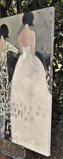 All That Is Golden by Mary Pratt |  Side View of Artwork 