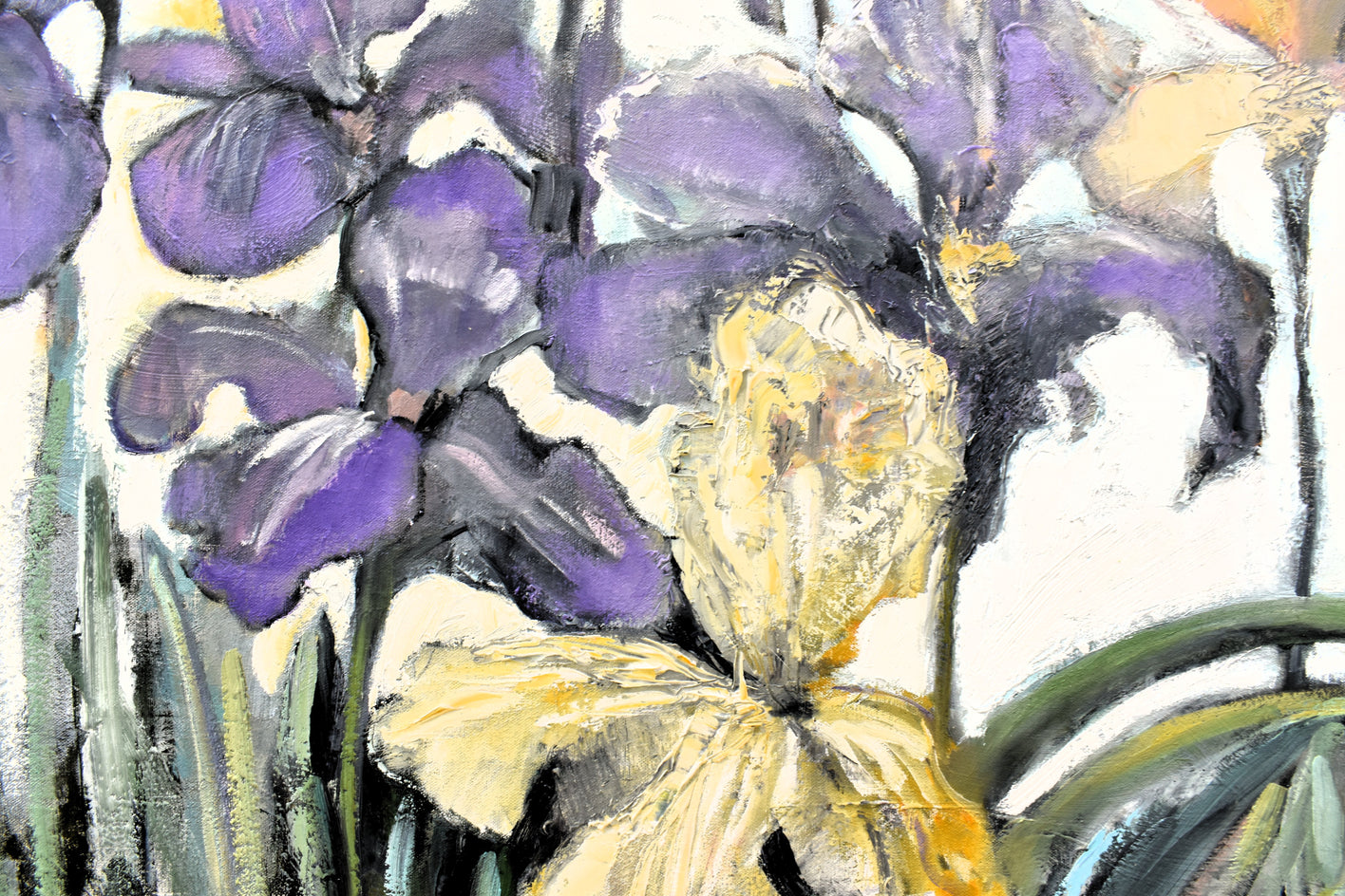 An Interpretation of Spring by Mary Pratt |  Closeup View of Artwork 