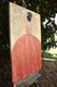 Original art for sale at UGallery.com | Captured in Red by Mary Pratt | $2,800 | oil painting | 48' h x 30' w | thumbnail 2
