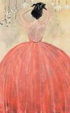 Original art for sale at UGallery.com | Captured in Red by Mary Pratt | $2,800 | oil painting | 48' h x 30' w | thumbnail 1