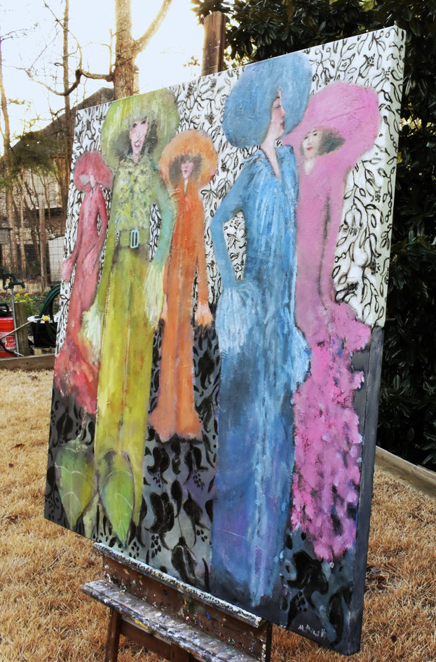 Color Glamour by Mary Pratt |  Side View of Artwork 