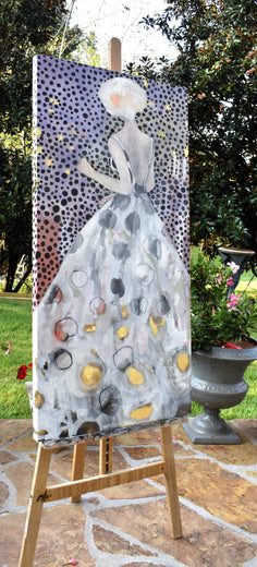 Dotted by Mary Pratt |  Side View of Artwork 