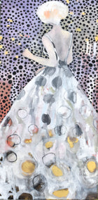 oil painting by Mary Pratt titled Dotted