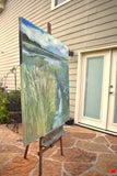 Original art for sale at UGallery.com | Dreaming in Colors by Mary Pratt | $3,900 | oil painting | 48' h x 48' w | thumbnail 3