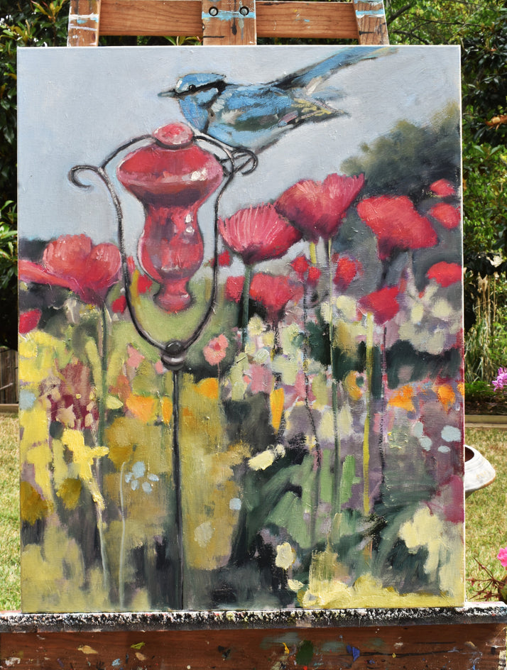 Garden Visit by Mary Pratt |  Context View of Artwork 