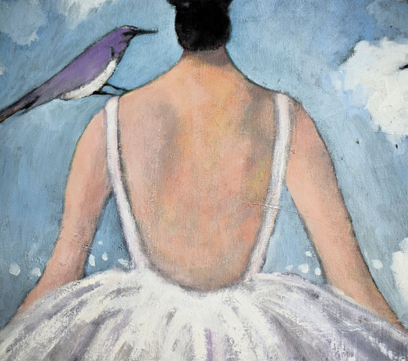 Head in the Clouds by Mary Pratt |   Closeup View of Artwork 