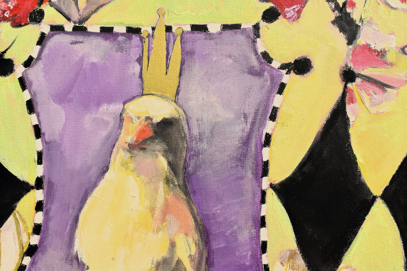 Imagining Flight by Mary Pratt |  Closeup View of Artwork 