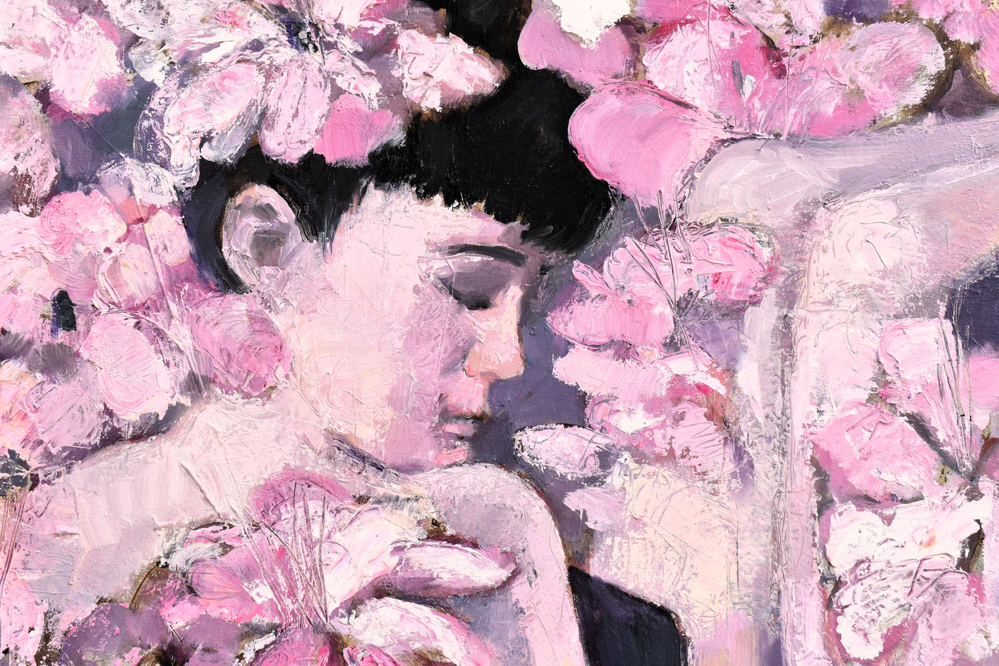 In Softness by Mary Pratt |  Closeup View of Artwork 