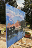 Original art for sale at UGallery.com | Magic In Nature by Mary Pratt | $3,900 | oil painting | 48' h x 48' w | thumbnail 2