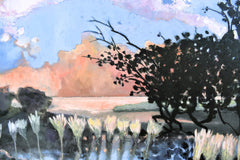 Original art for sale at UGallery.com | Magic In Nature by Mary Pratt | $3,900 | oil painting | 48' h x 48' w | thumbnail 4