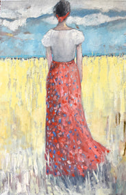 oil painting by Mary Pratt titled Out Yonder