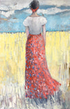 Original art for sale at UGallery.com | Out Yonder by Mary Pratt | $1,575 | oil painting | 30' h x 20' w | thumbnail 1