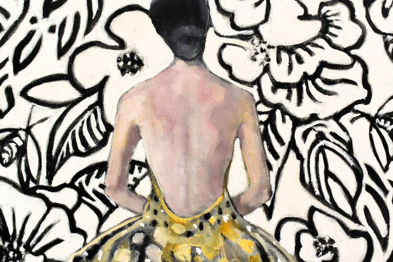 Outspoken Bloom by Mary Pratt |   Closeup View of Artwork 