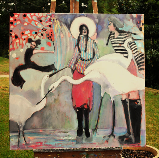 Splashpad by Mary Pratt |  Context View of Artwork 