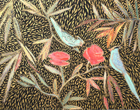 Original art for sale at UGallery.com | Static and Gold by Mary Pratt | $1,350 | oil painting | 22' h x 28' w | thumbnail 1