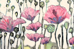 Original art for sale at UGallery.com | Tall Poppies by Mary Pratt | $1,600 | oil painting | 36' h x 24' w | thumbnail 4