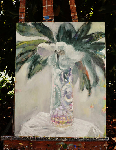 Tonal Floral by Mary Pratt |  Context View of Artwork 