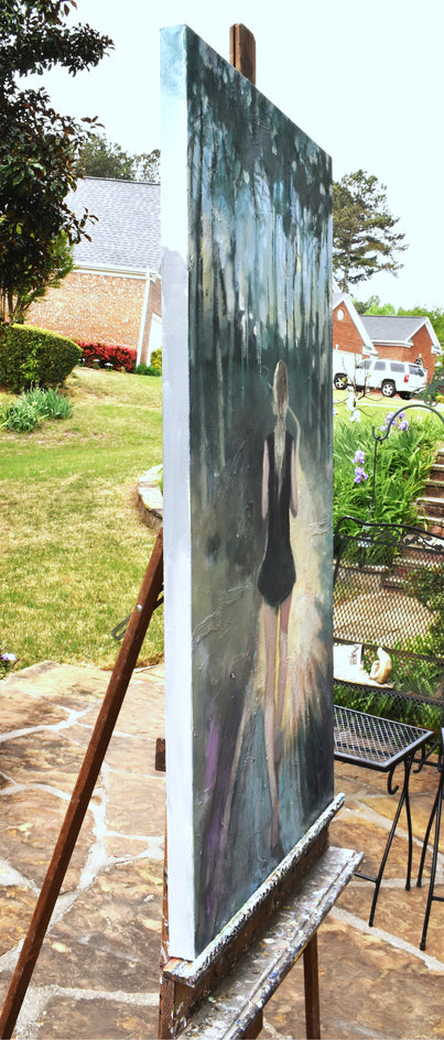 Twilight by Mary Pratt |  Side View of Artwork 