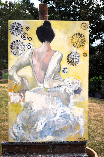 Twirling by Mary Pratt |  Context View of Artwork 