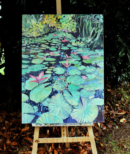 Water Lily Spa by Mary Pratt |  Context View of Artwork 