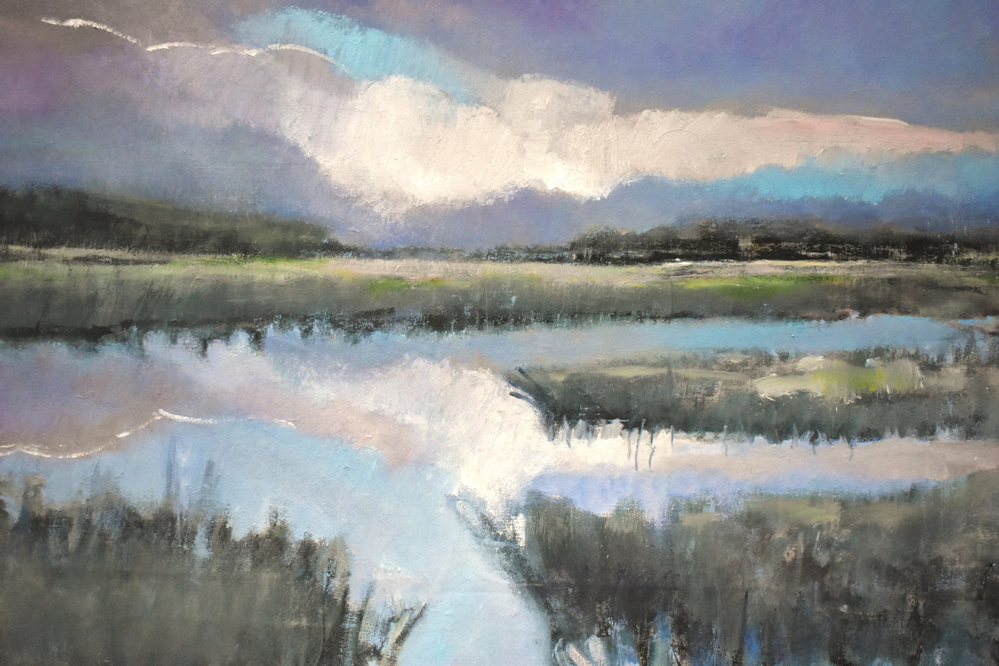 Watery by Mary Pratt |  Closeup View of Artwork 
