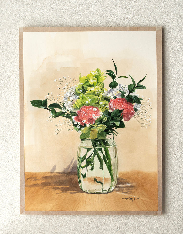 Floral Harmony in Light by Masato Watanabe |  Context View of Artwork 