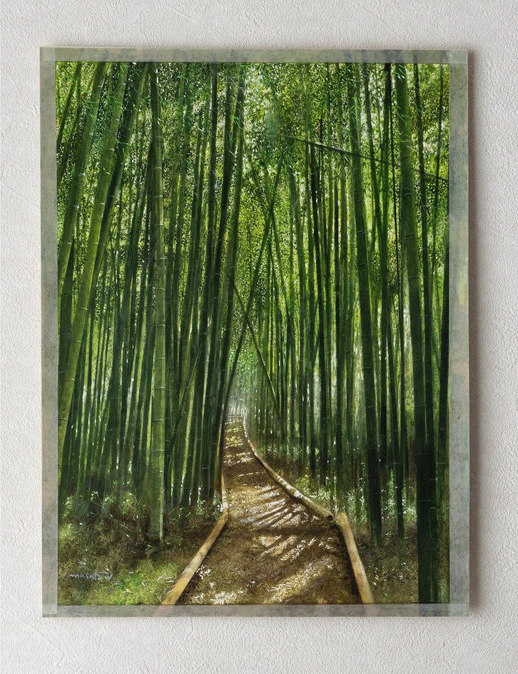 Path Through the Bamboo Grove by Masato Watanabe |  Context View of Artwork 