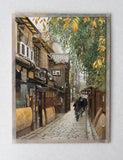 Original art for sale at UGallery.com | Quiet Afternoon in Gion by Masato Watanabe | $1,400 | watercolor painting | 16' h x 12' w | thumbnail 3