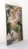 Original art for sale at UGallery.com | Spring Path in Arashiyama, Kyoto by Masato Watanabe | $1,250 | watercolor painting | 16' h x 12' w | thumbnail 2