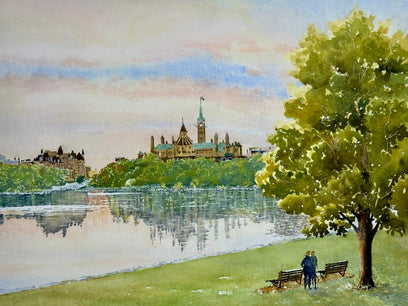  Main image of artist Maurice Dionne's artwork titled Parliament Hill 