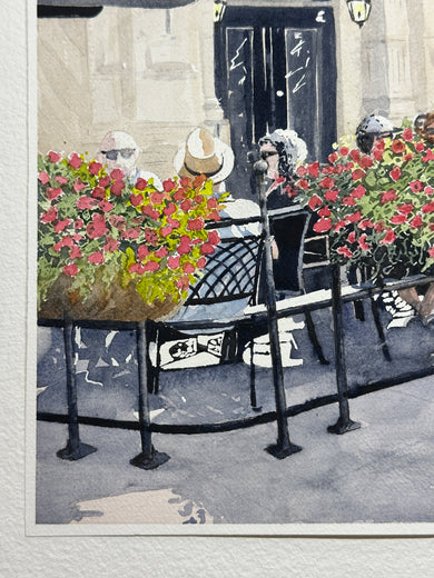 Respite at the Pub by Maurice Dionne |  Context View of Artwork 