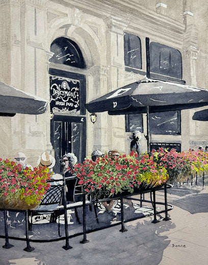 Respite at the Pub by Maurice Dionne | Artwork Main Image