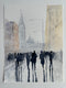 Original art for sale at UGallery.com | The Tour by Maurice Dionne | $425 | watercolor painting | 12' h x 9' w | thumbnail 2