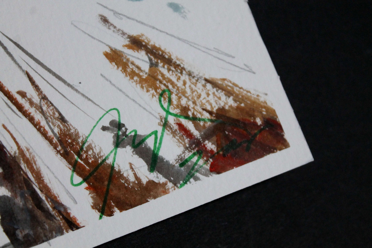 Charles Bridge in Snow by Maximilian Damico |  Closeup View of Artwork 