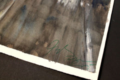 Original art for sale at UGallery.com | Gothic Portal by Maximilian Damico | $750 | watercolor painting | 23' h x 15' w | thumbnail 2